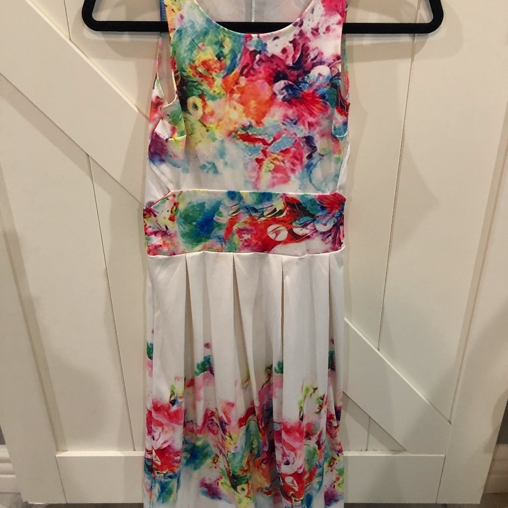Juniors Floral dress